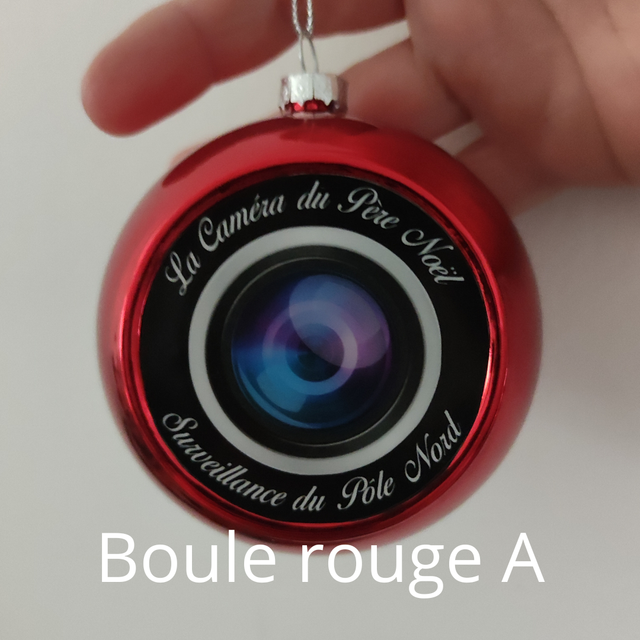 Boule Caméra du Père Noël