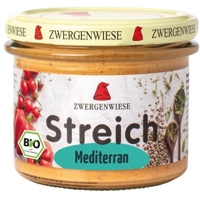 Zwergenwiese Brotaufstrich Mediterran 180g
