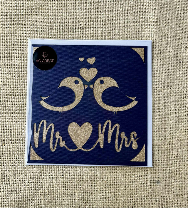 CARTE MR MRS (MARIAGE)