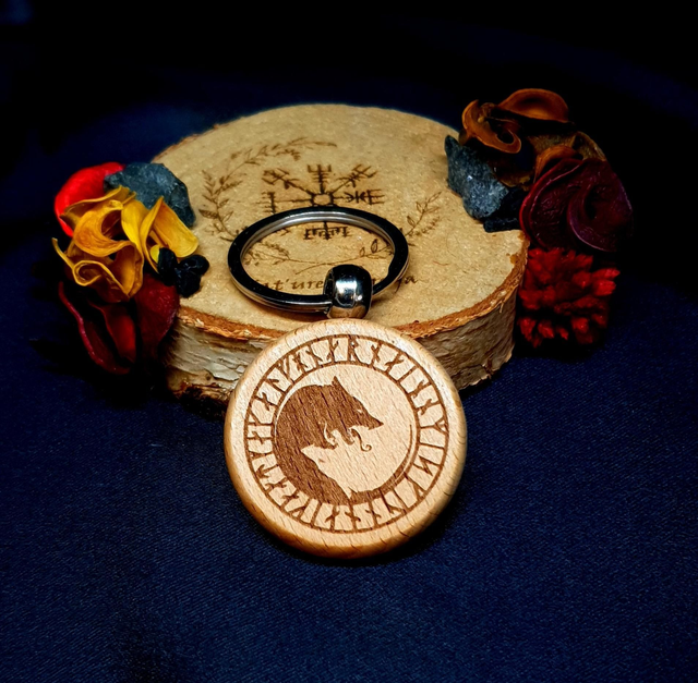 Porte-Clés Sköll &amp; Hati