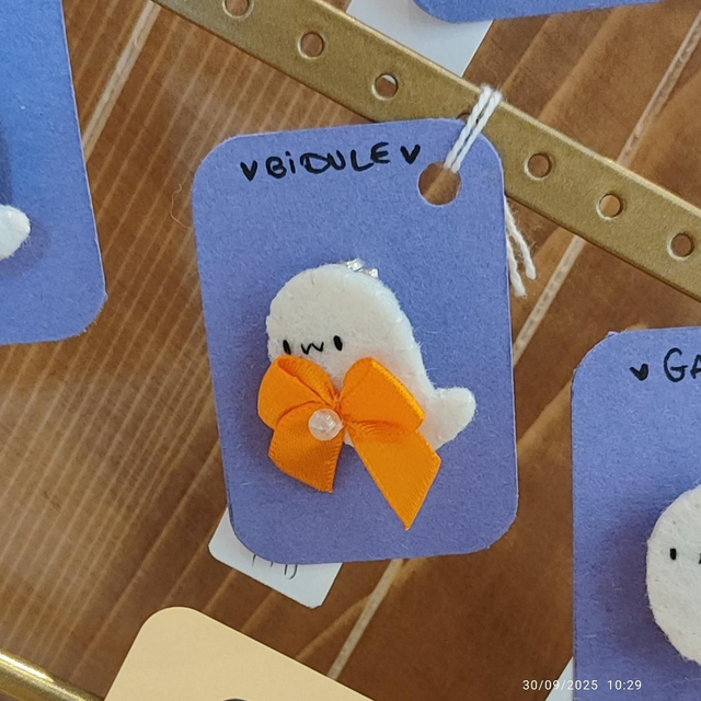 Broche fantôme "Bidule"