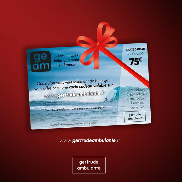 Carte Cadeau Teahupoo