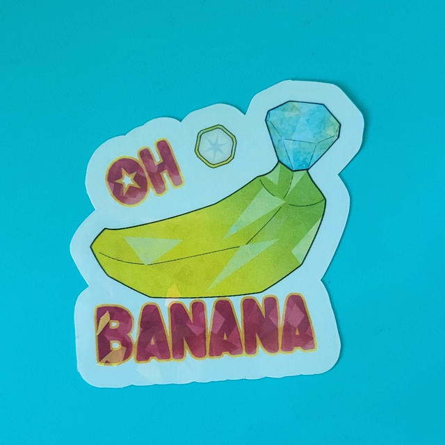Banana Get Sticker