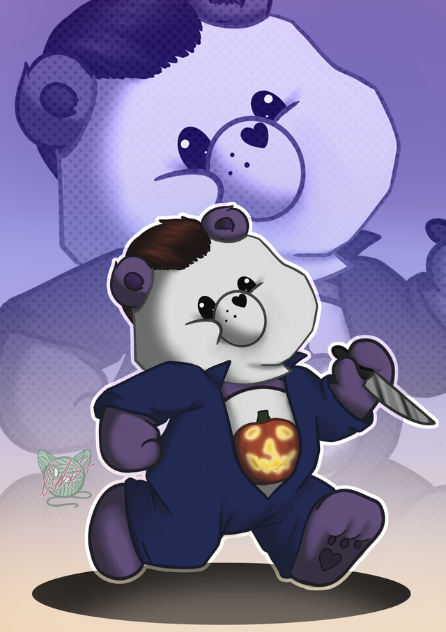 Michael-Bear A5 Print