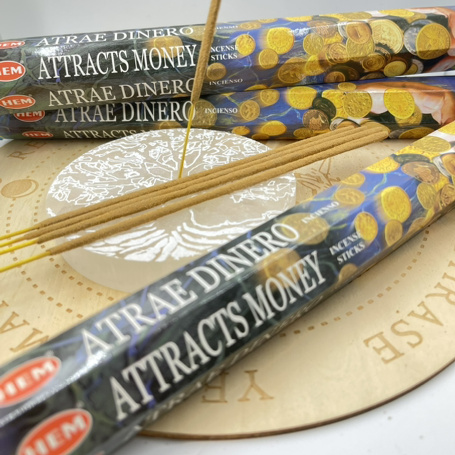 Encens attracts money 