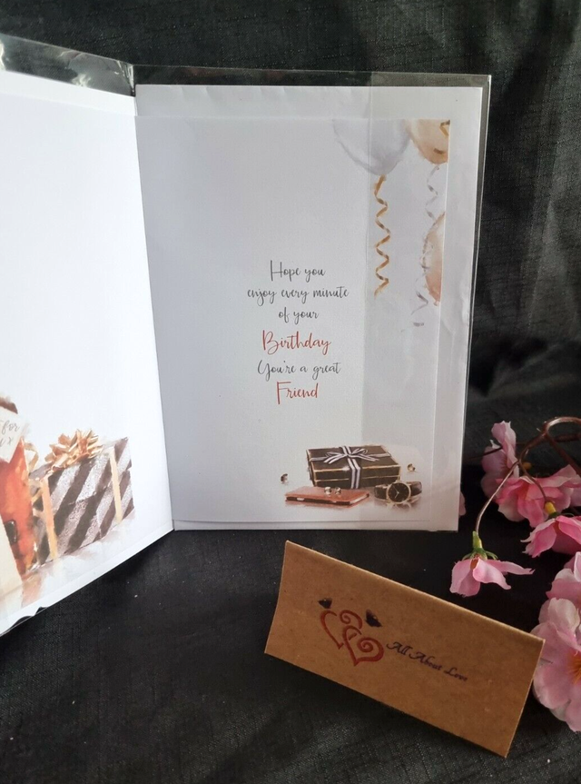 For A Great Friend On Your Birthday With Love