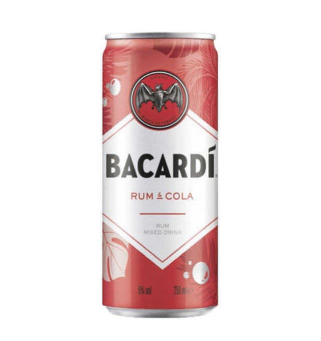 Bacardi & Cola 0.25l (EINWEG)