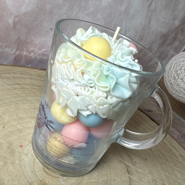 Bougie exquise bubblegum fraise 