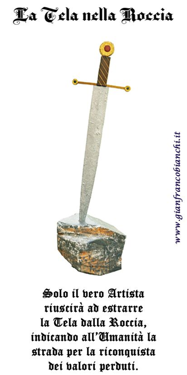 Tatuaggio temporaneo "La Tela nella Roccia"