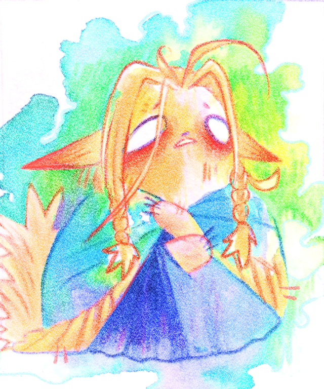 Chat Patate - Dungeon Meshi - Dumb Marcille