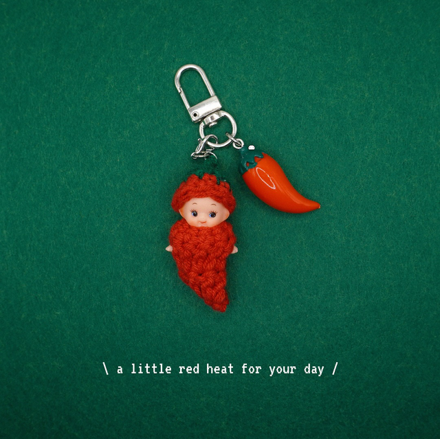 🌶️ mini kewpie charm 🌶️ 