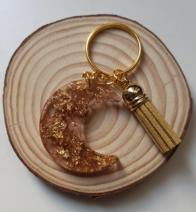 Porte clés lune PA002