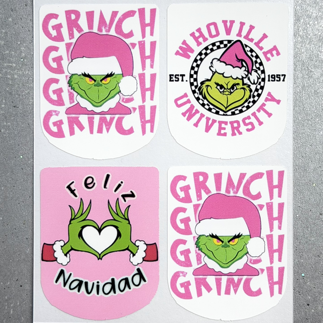 Whoville Christmas Stickers (Set of 4)
