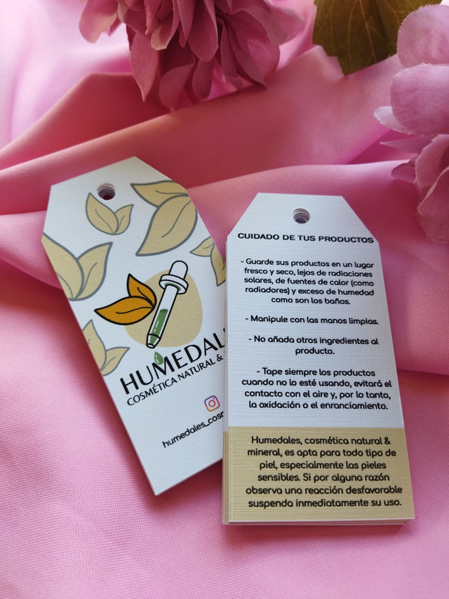 Hangtag grande 50 unidades 