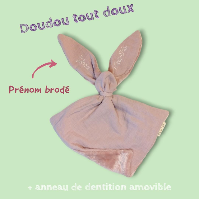 Doudou Toudou - personnalisable 