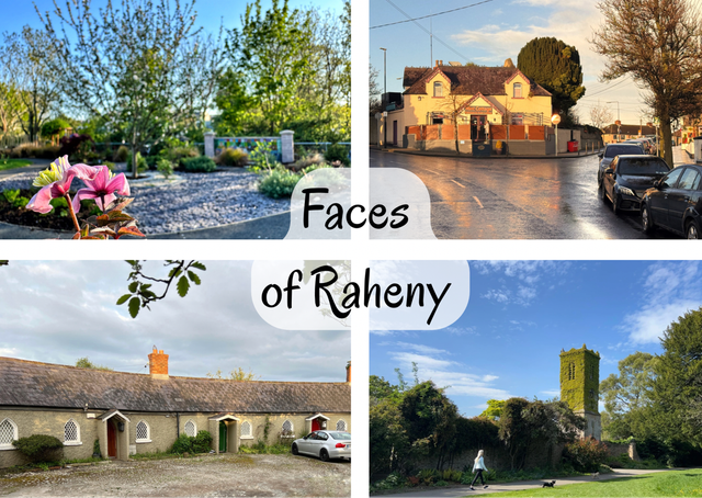Raheny postcard with 4 views 