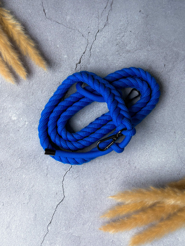 Bag Strap Braided (S) | königsblau | Polyester | Taschengurt