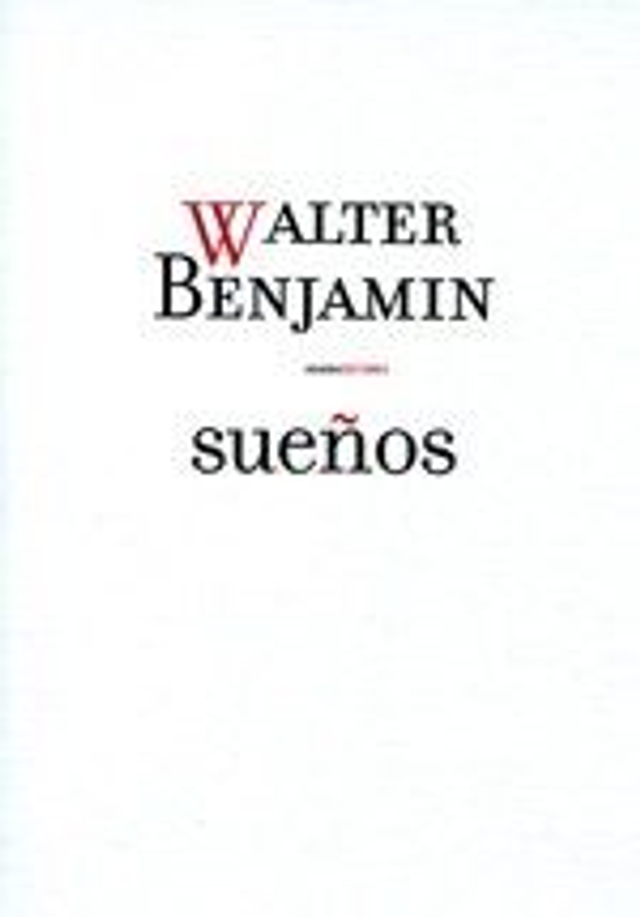 Sueños - Walter Benjamin