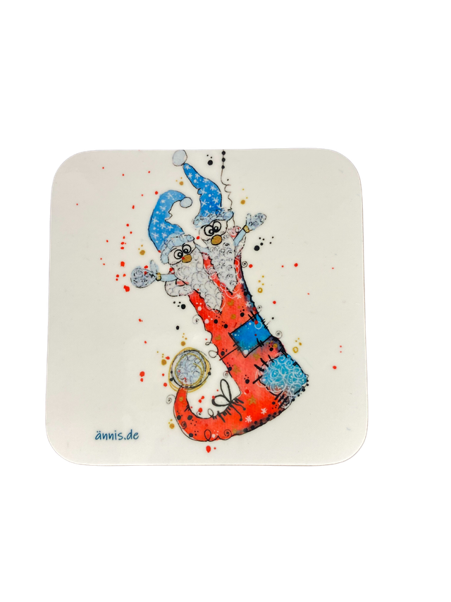 Untersetzer "Nikolausstiefel"