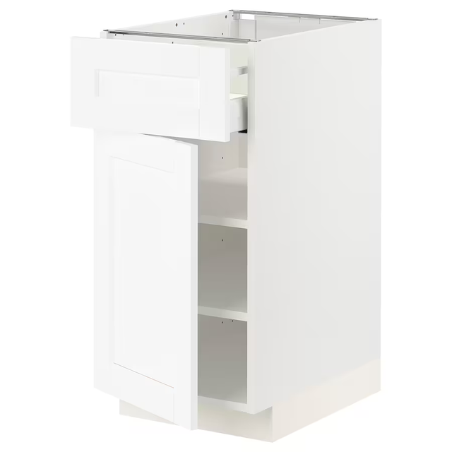 METOD - Meuble bas 1 tiroir + 1 porte ou 1 porte - IKEA