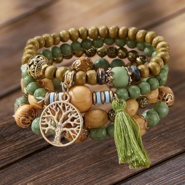 Bracelet &quot;Nature&quot; bohème 
