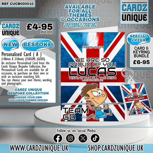 Personalised Card ( A )