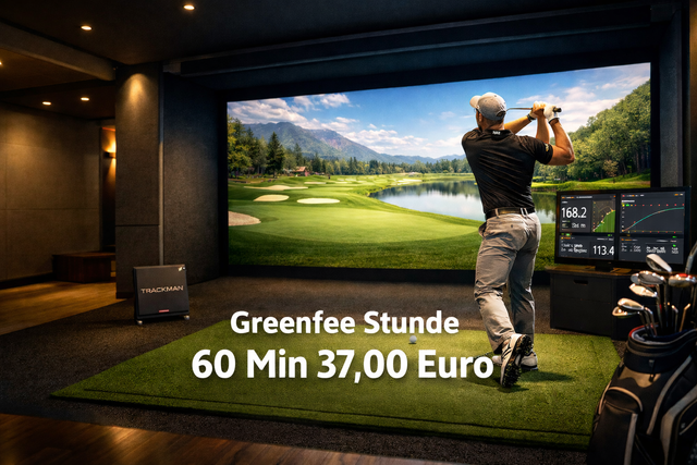 Greenfee Stunde 60 Min 1.1.2025