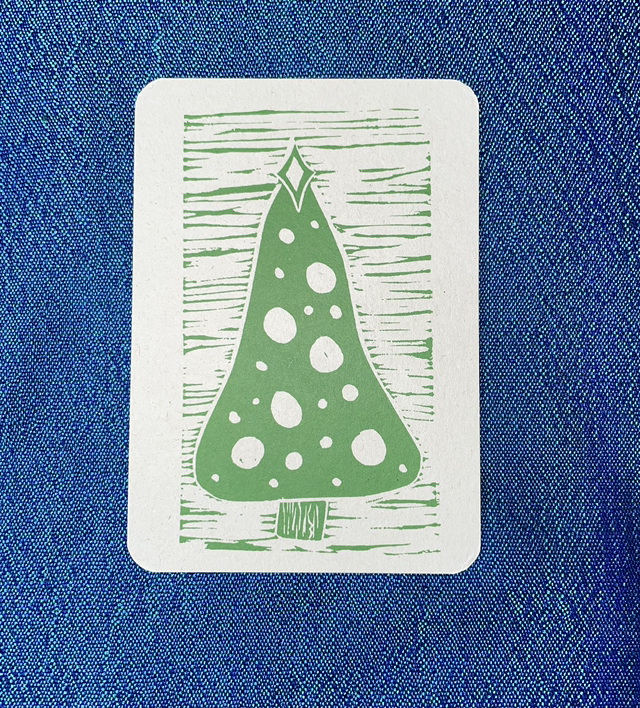 Christmas Tree Notecard