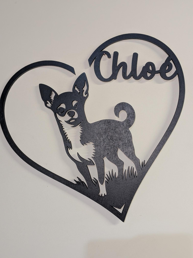 Chiwawa Coeur Personnalisable