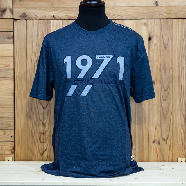 Tshirt Steve Mac Queen 1971 Dark Indigo