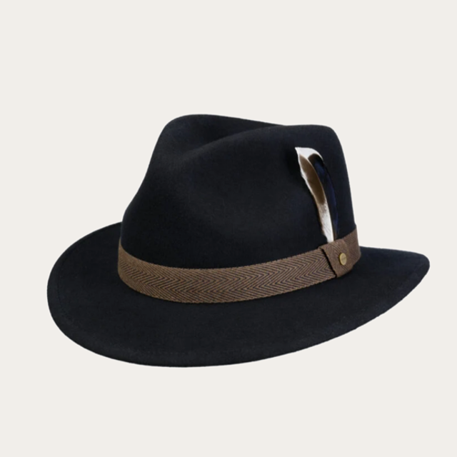 Stetson Traveller Woolfelt Dark Blue 