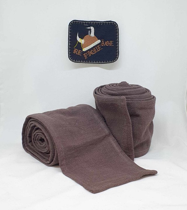 Bandes molletières en lin