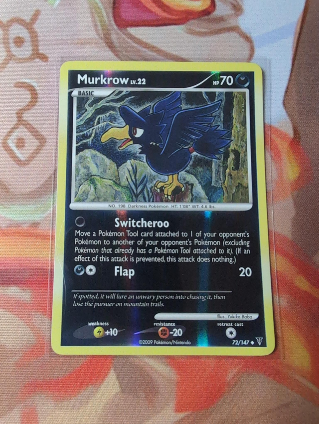 Murkrow Reverse Holo Supreme Victors 72/147