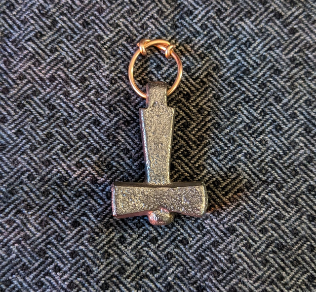 Pewter Thor hammer