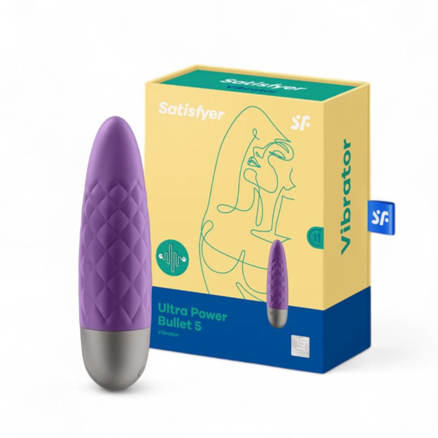 Satisfyer Bala Vibradora Ultra Power Bullet 5 Morada