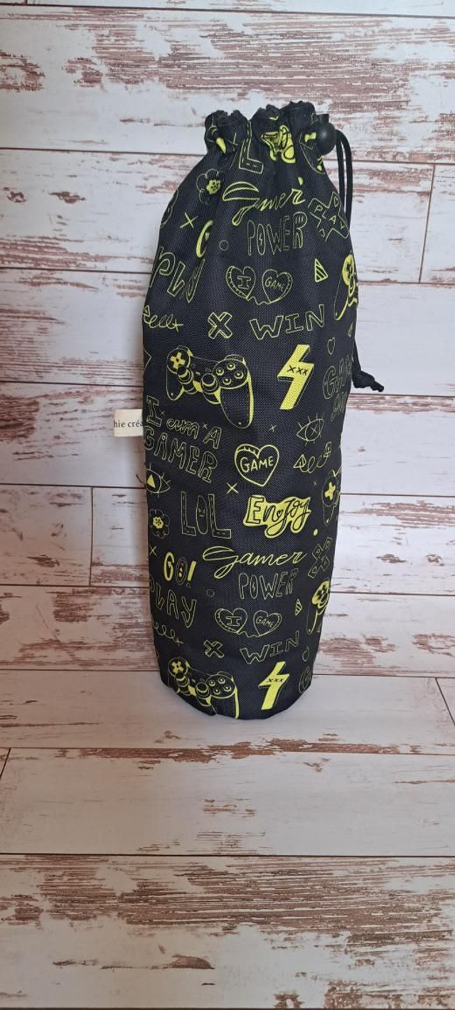 Protection gourde 750ml jeux vidéo