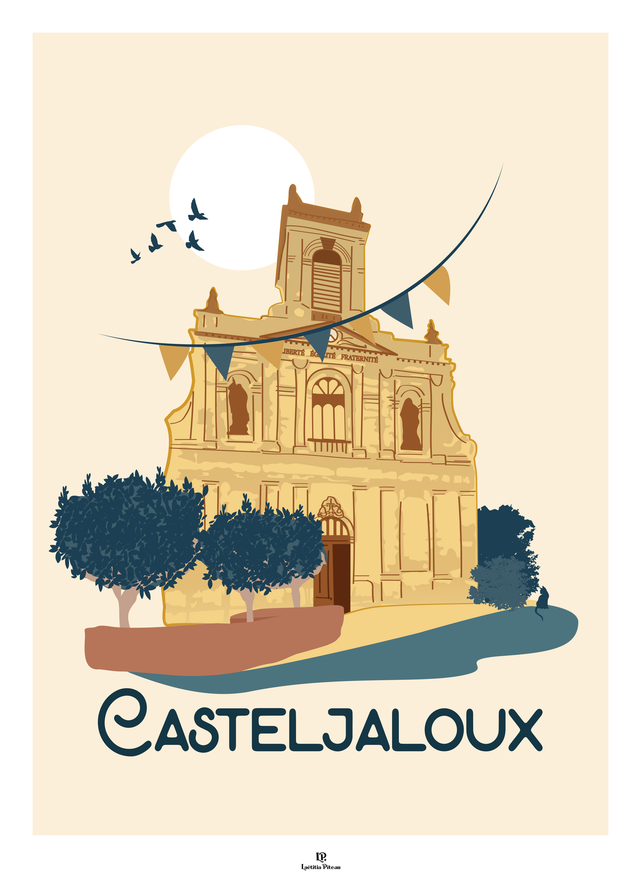 Casteljaloux "Le coeur de village" 