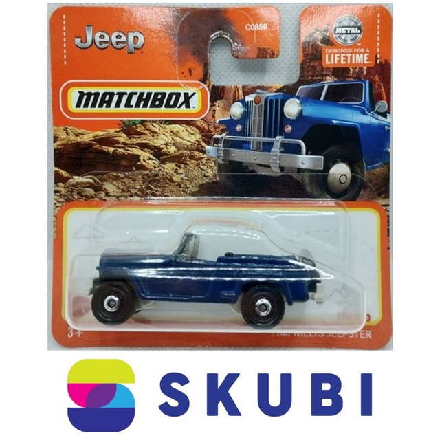 1948 WILLYS JEEPSTER - MATCHBOX 10/100