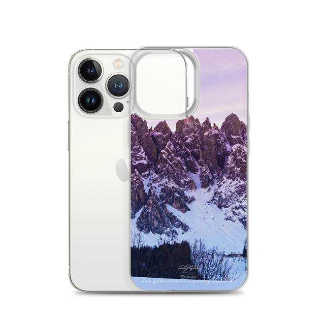  Cover per iPhone in silicone Baranci - San Candido sunset 