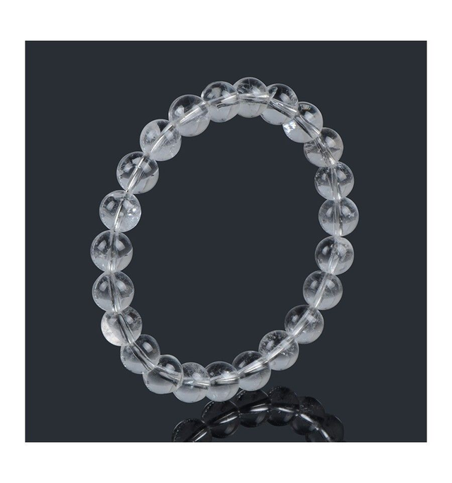 Bracelet Cristal de Roche 8 mm 