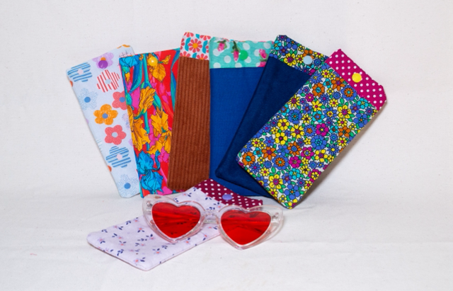 Étui à lunette bordeaux