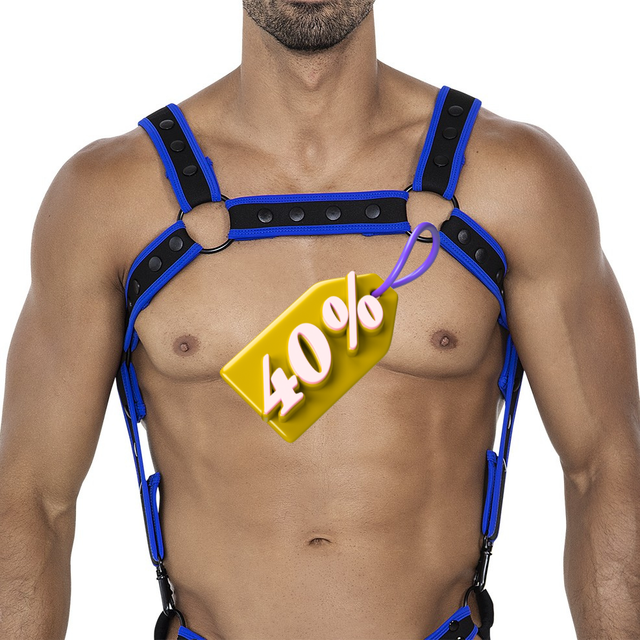 NEO H4RNESS Harnais Bleu électrique