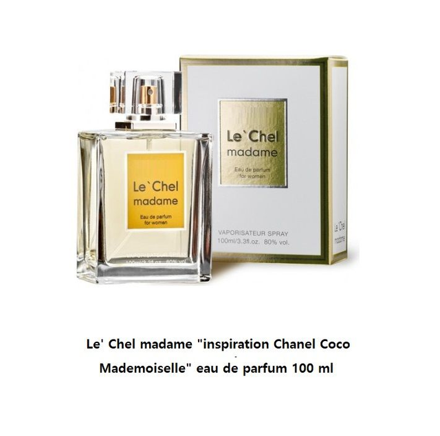Le' Chel madame "inspiration Chanel Coco Mademoiselle" eau de parfum 100 ml 