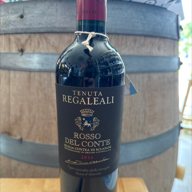 Rosso del Conte 2016 750ml Tenuta Regaleali Sicilia 