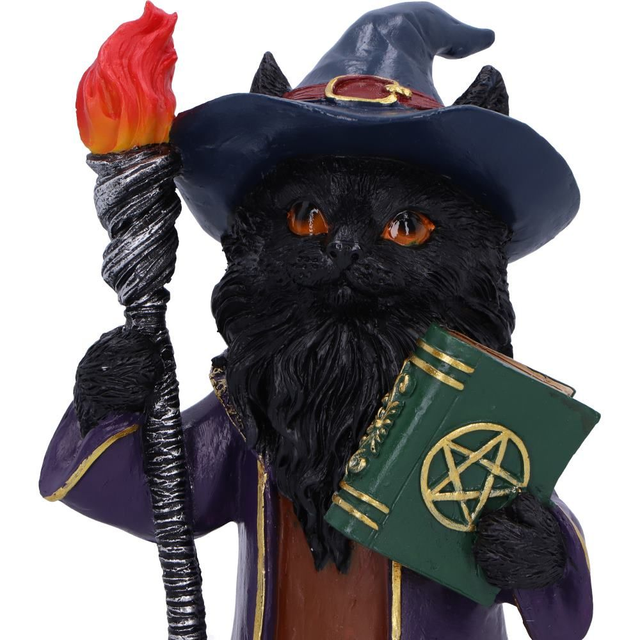Magnus Magnus – Fantasy Wizard Cat Figurine