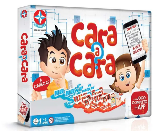 Jogo Cara a Cara com Aplicativo - Estrela
