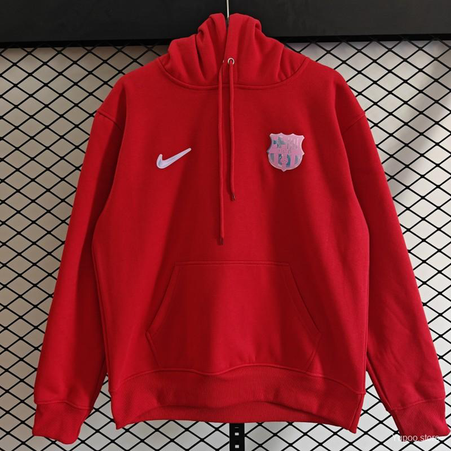 Sudadera con capucha F.C Barcelona (Roja) 25-26
