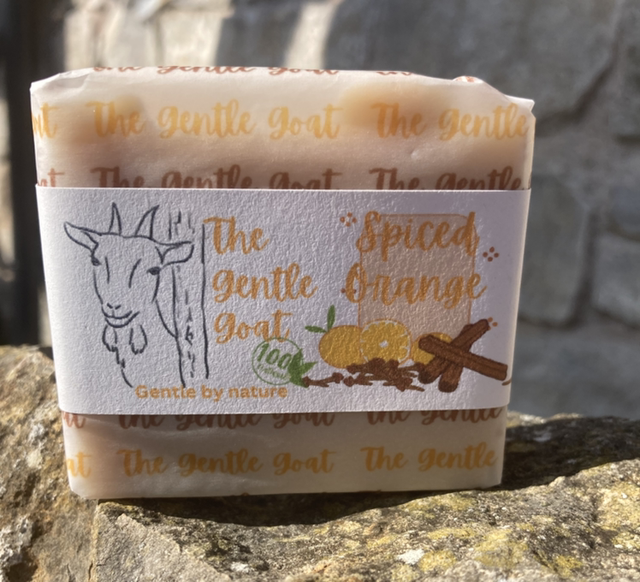 Spiced Orange goats milk soap 