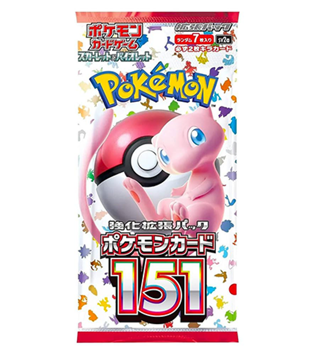 Japanese 151 Booster Pack