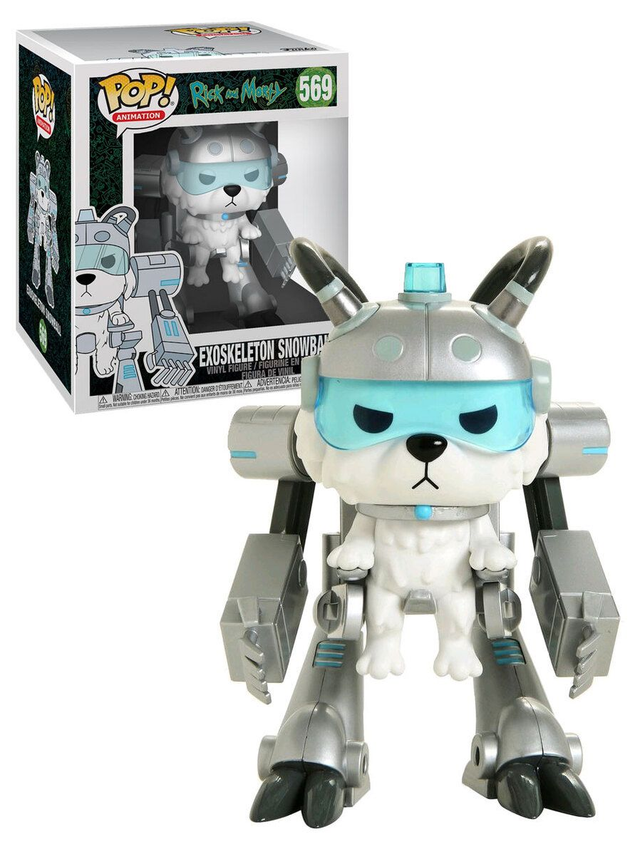 Exoskeleton snowball Rick and Morty 569 (6inch)